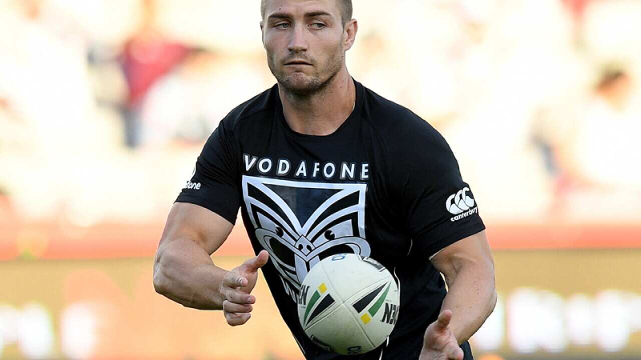 Kieran Foran of the Warriors