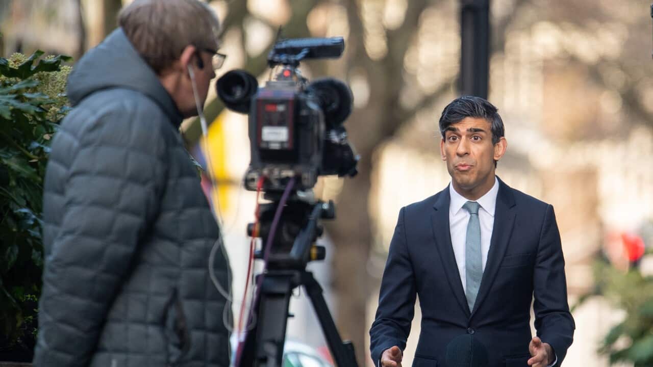 Britain's Chancellor of the Exchequer Rishi Sunak
