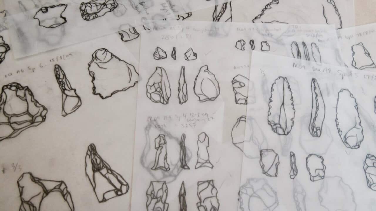 Drawings of objects are often the most informative way of documenting artefacts because the lines in these drawing contain technological information.