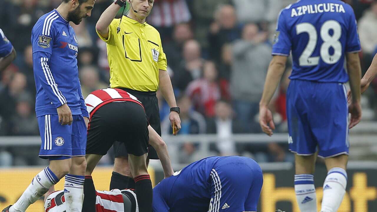 John Terry of Chelsea (floor)