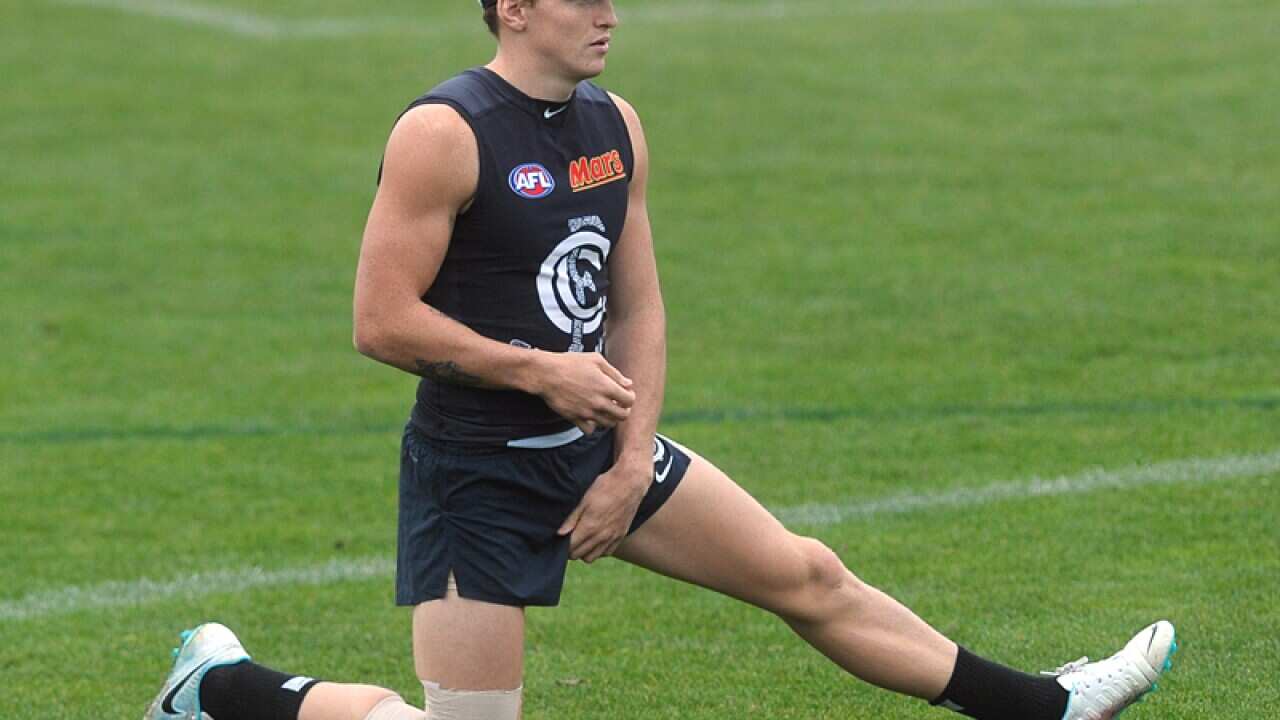 Carlton player Mitch Robinson
