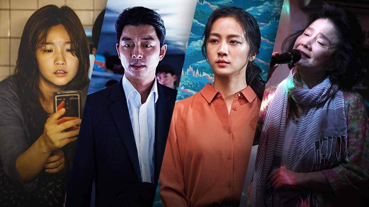 Composite image shows people from four different movies.