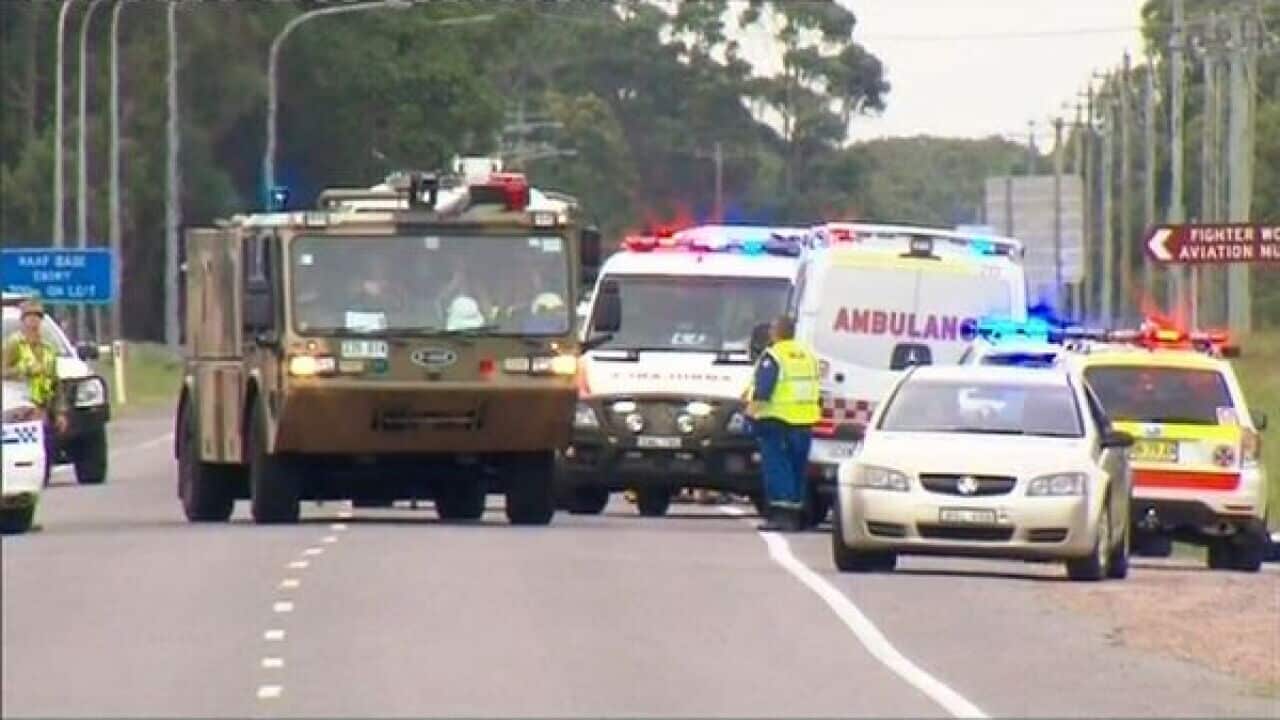 Shashati's own son and two other nephews survived the crash in Williamtown.