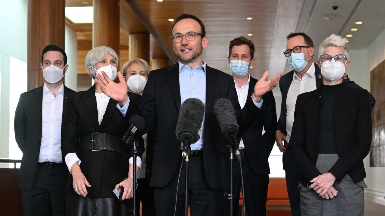 A man standing in front of a microphone