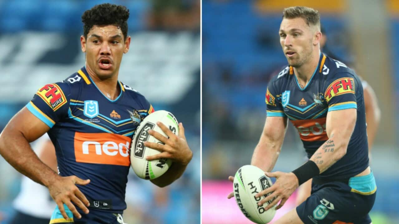 The Queensland government's "no jab, no play" stance is bad news for Gold Coast duo Bryce Cartwright and Brian Kelly who have been stood down after rejecting the jab.