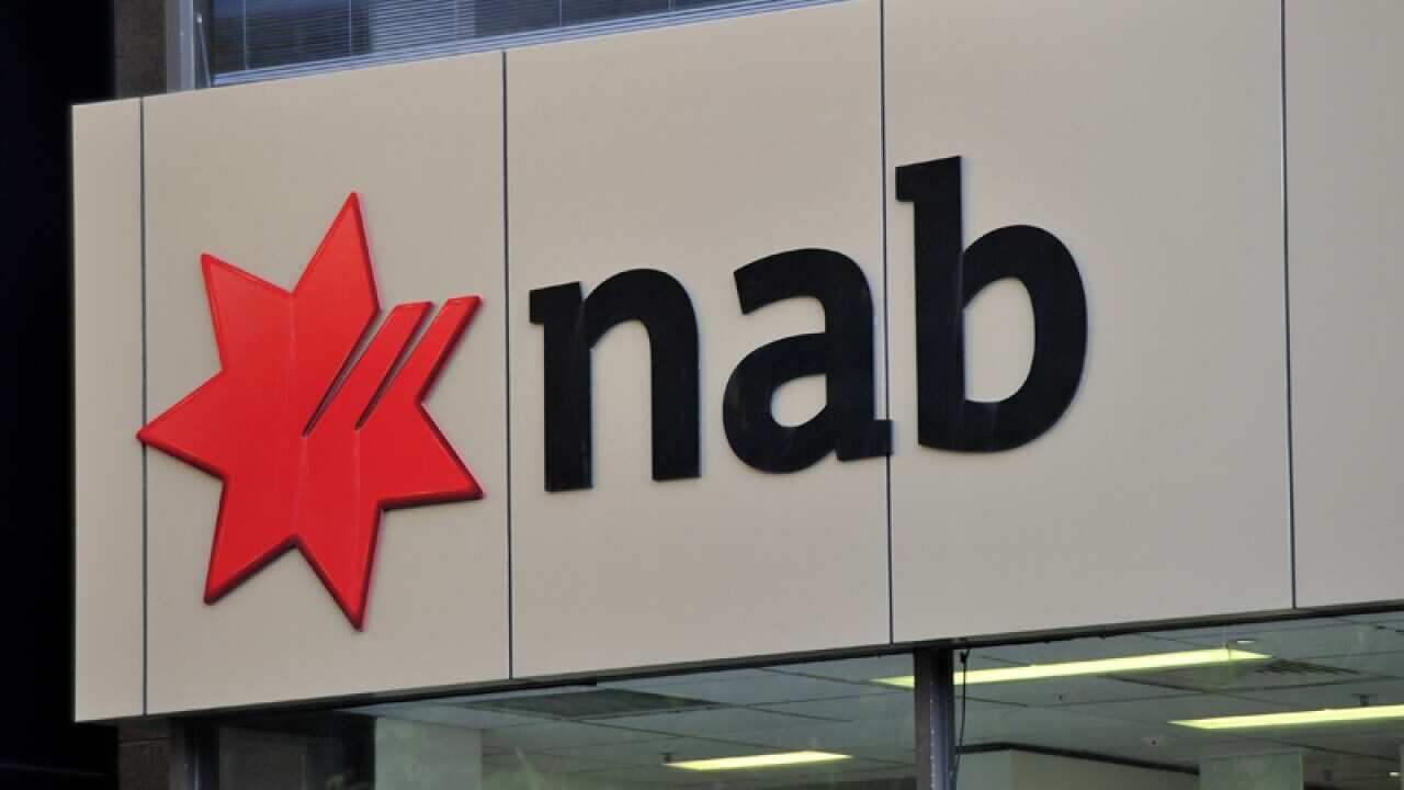National Australia Bank (NAB) signage in Sydney