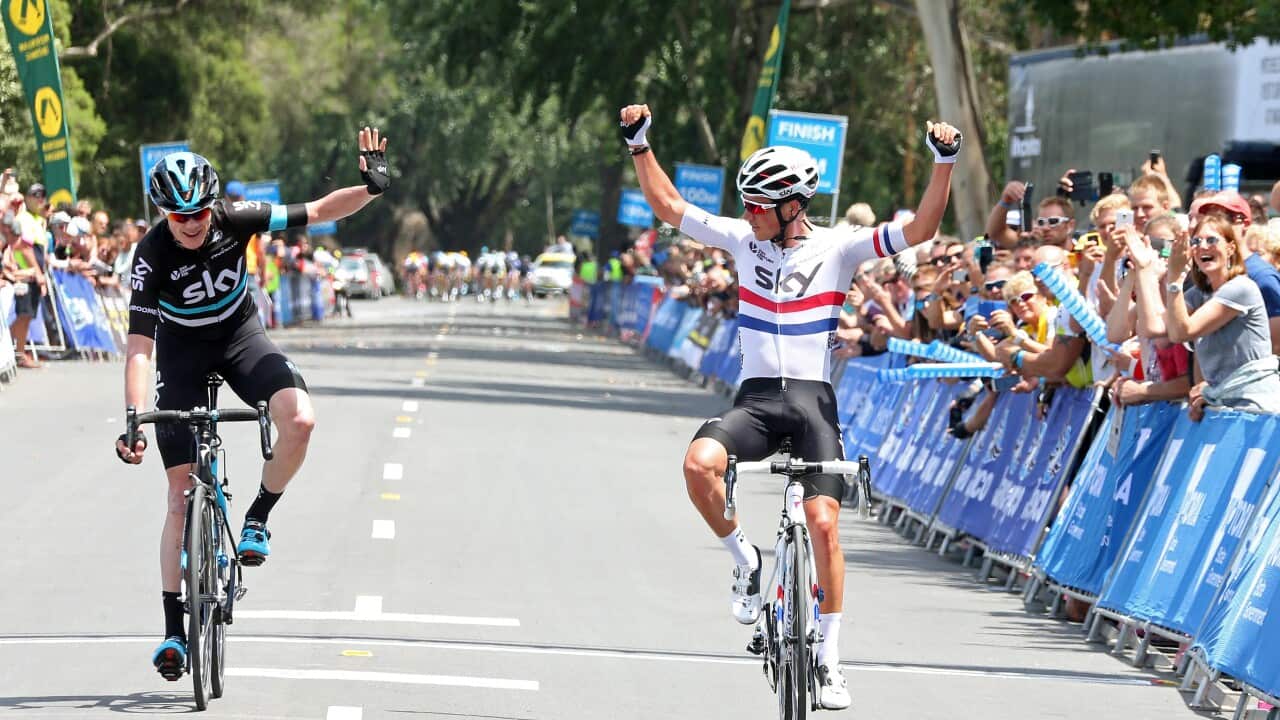 Peter Kennaugh, Chris Froome, Team Sky, Jayco Herald Sun Tour