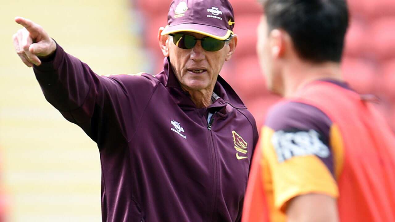 Brisbane Broncos NRL coach Wayne Bennett