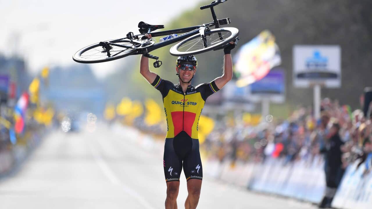 Phillipe Gilbert wins the 101st Tour of Flanders
