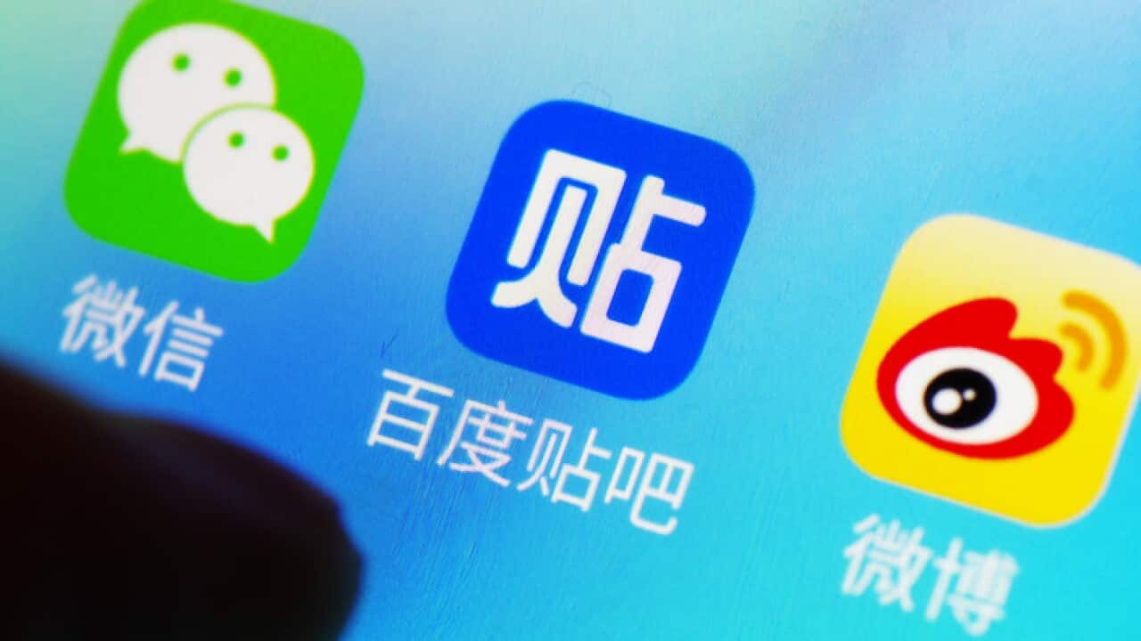 A Chinese social media user