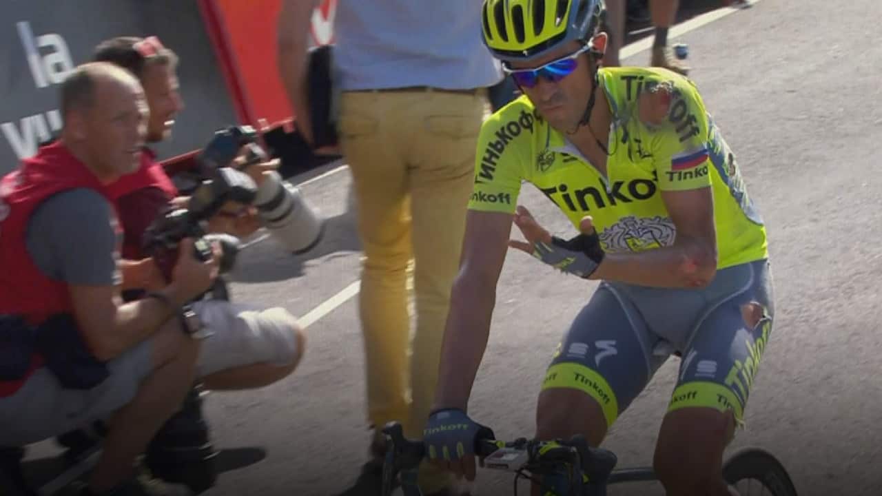 Alberto Contador, Tinkoff, La Vuelta a Espana