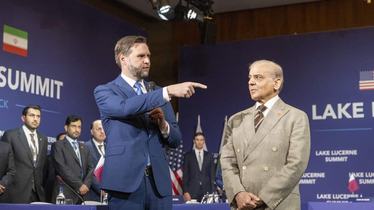 US and Iranian officials meet in Obbuergen for negotiations