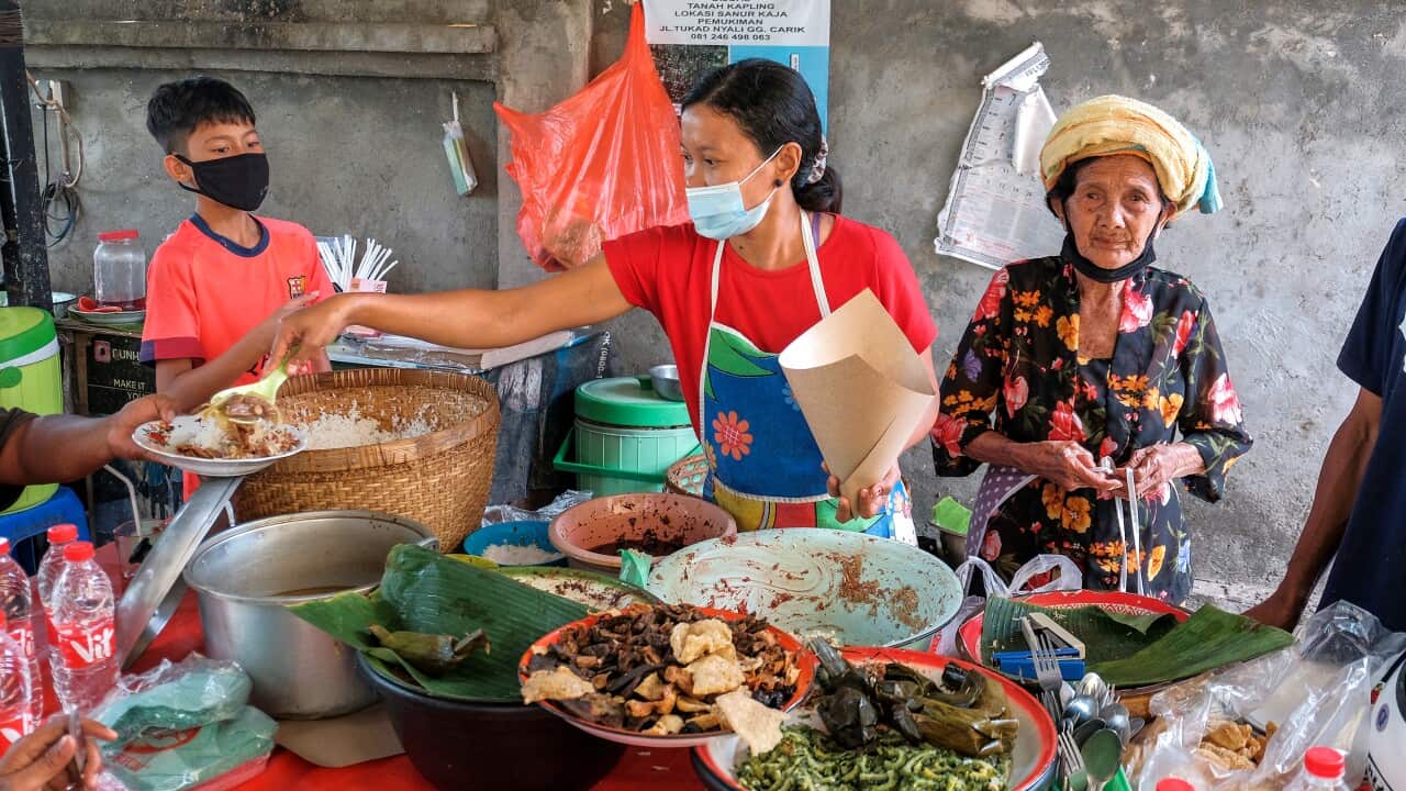 Bali food stall