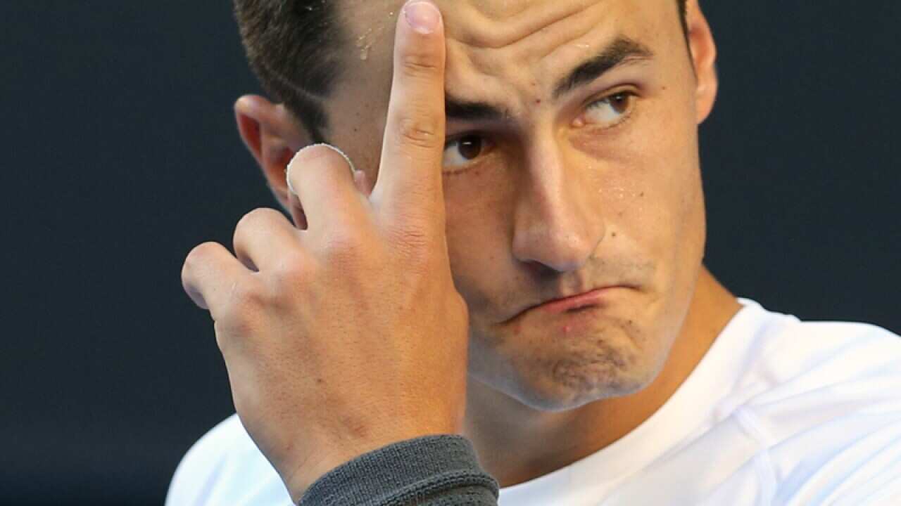 Australian tennis player Bernard Tomic