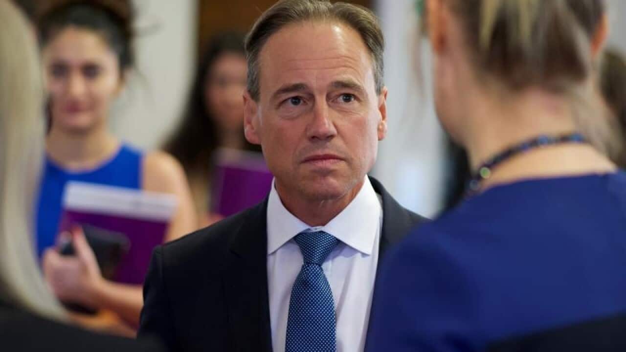 Federal Health Minister Greg Hunt.