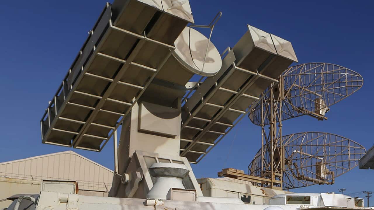A SA-13 Surface-to-Air Missile (SAM) system
