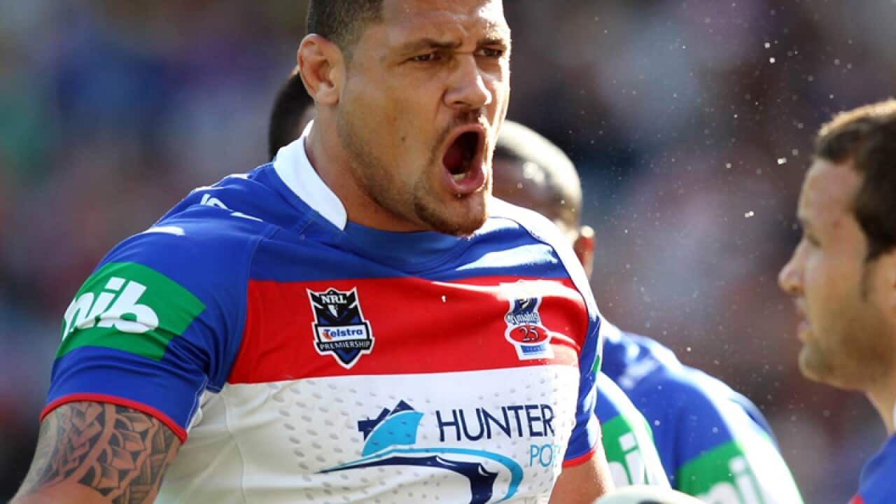 Newcastle Knights NRL player Willie Mason