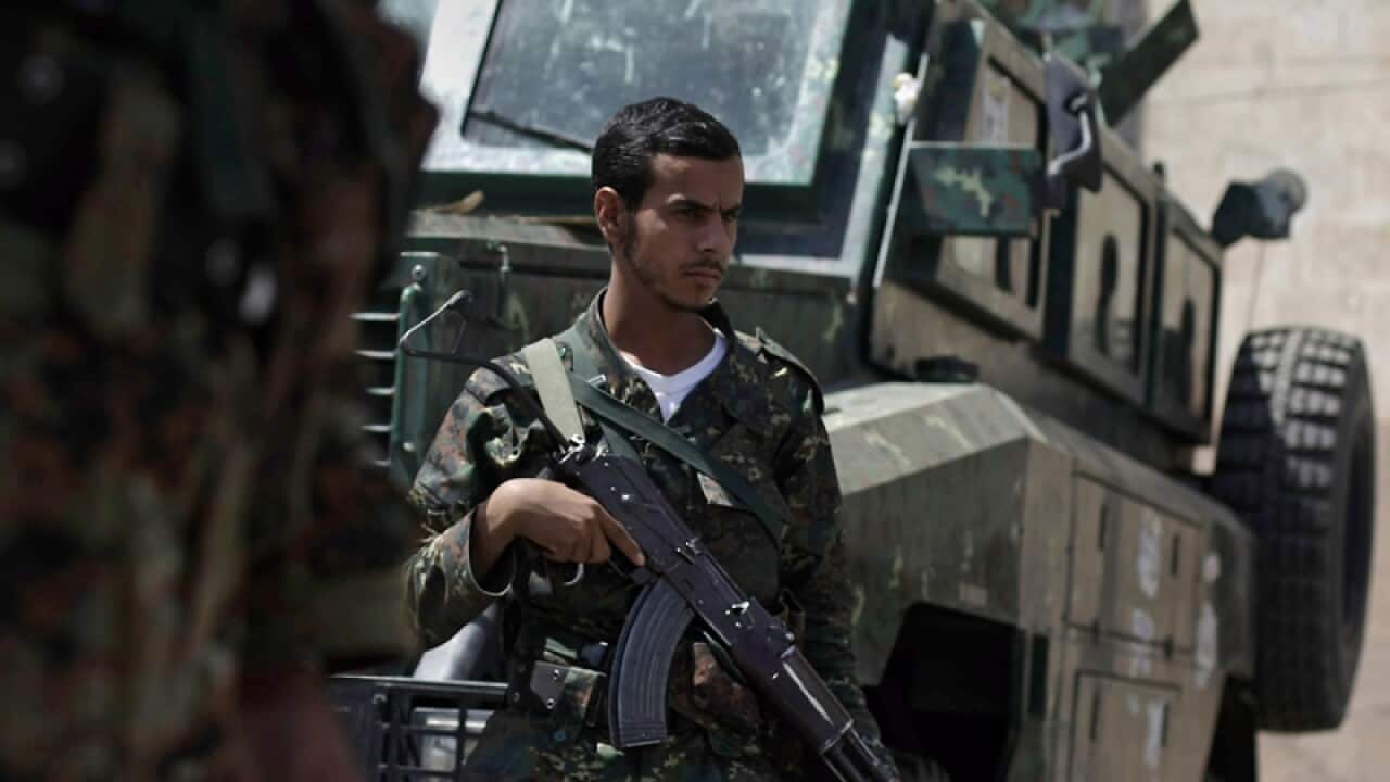 Yemeni soldiers