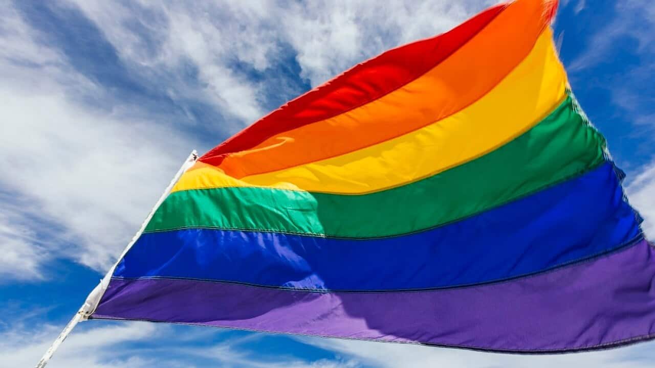 The rainbow flag