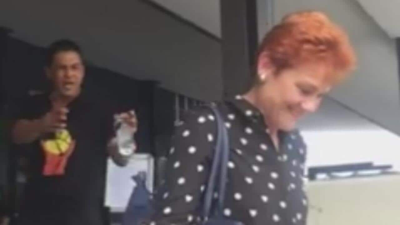 An indigenous leader confronts Pauline Hanson