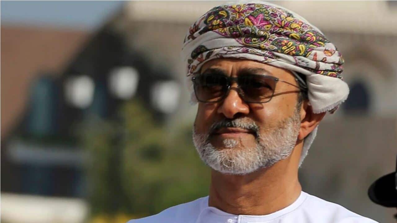 A file photo of Oman's new sultan, Haitham bin Tariq Al Said.