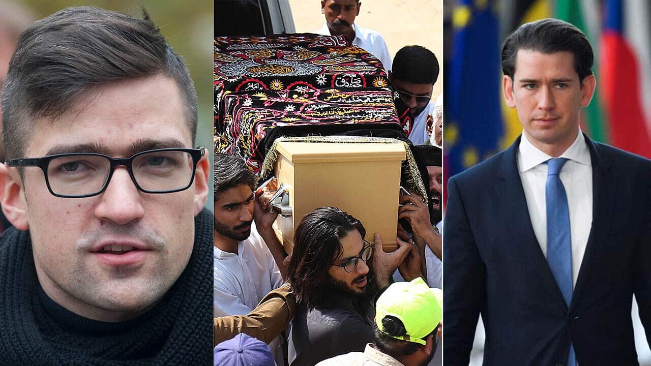 Austrian intelligence agents searched the Vienna home of a far-right activist after a possible donation by accused Christchurch mosque gunman.