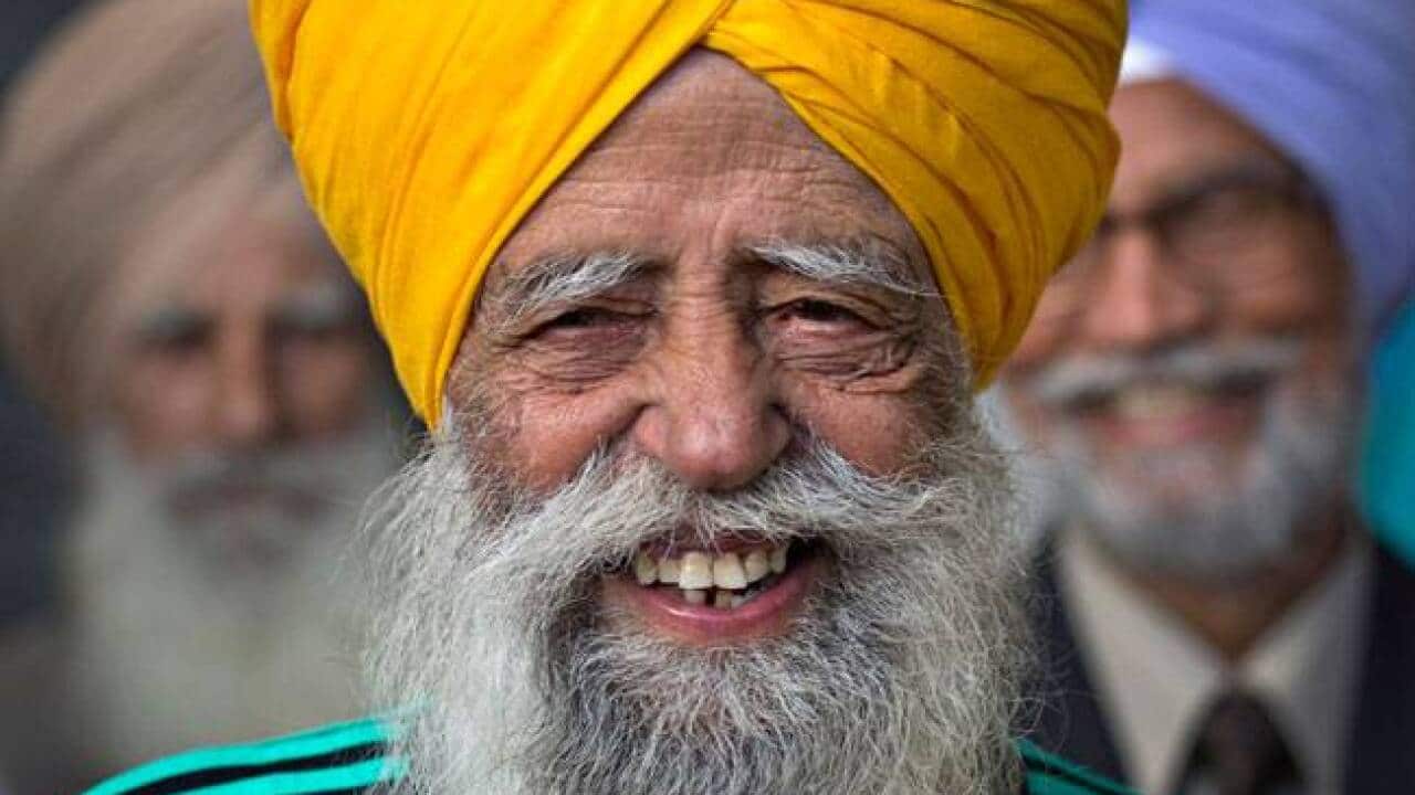 104 year old Fauja Singh, Marathon Runner