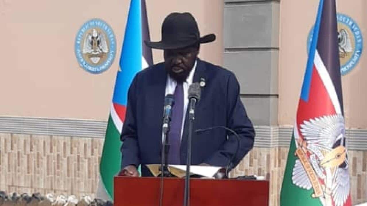 South Sudanese President Kiir Mayardit