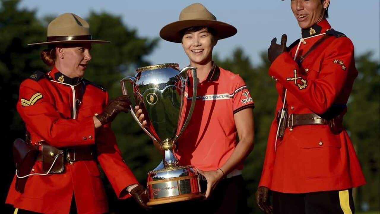 South Korean golfer Sung Hyun Park