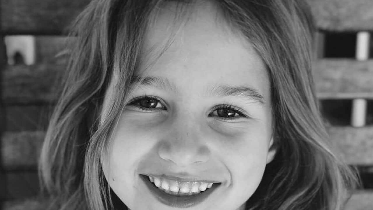 Six-year-old Indie Armstong.