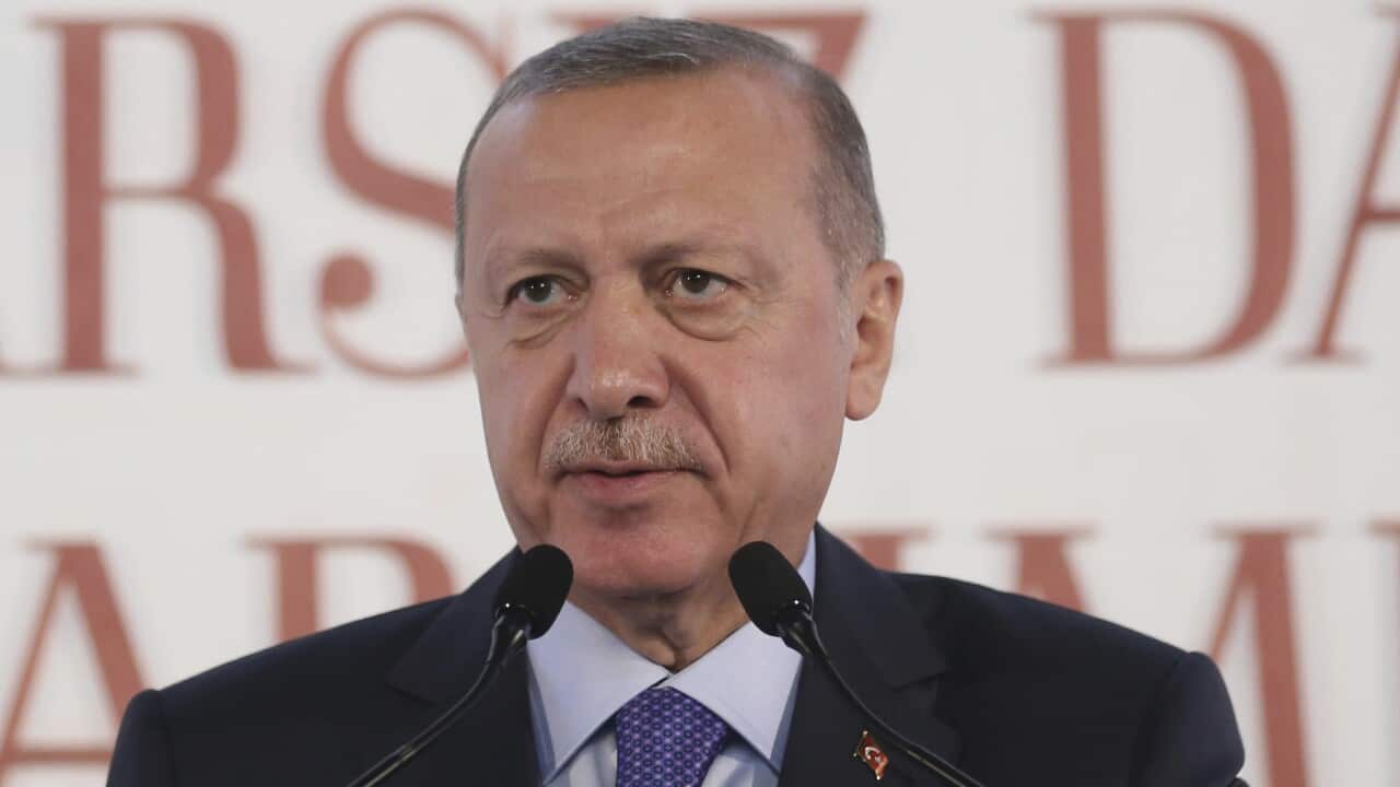 Turkish President Recep Tayyip Erdogan.