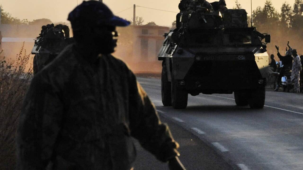 African troops bound for Mali