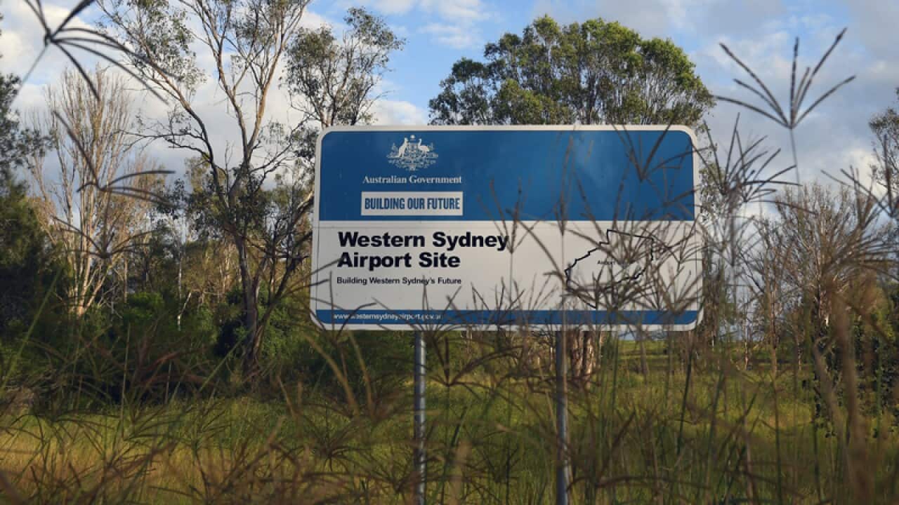 The site of Sydney's 2nd international airport