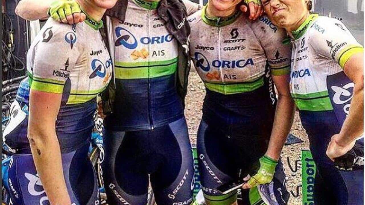 Boels Rental Ladies Tour Stage 4 Sarah Roy win