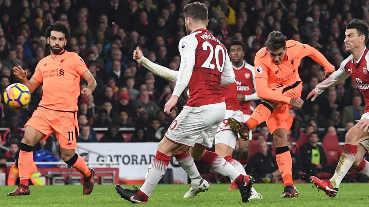 Arsenal Liverpool Premier League Roberto Firmino