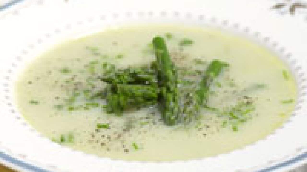 Asparagus vichyssoise