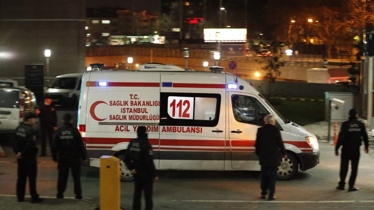 Prosecutor Mehmet Selim Kiraz died in hospital after leftist group 'The Revolutionary People's Liberation' (DHKP-C) group took him hostage in Istanbul, Turkey, 31 March 2015 (EPA/SEDAT SUNA)