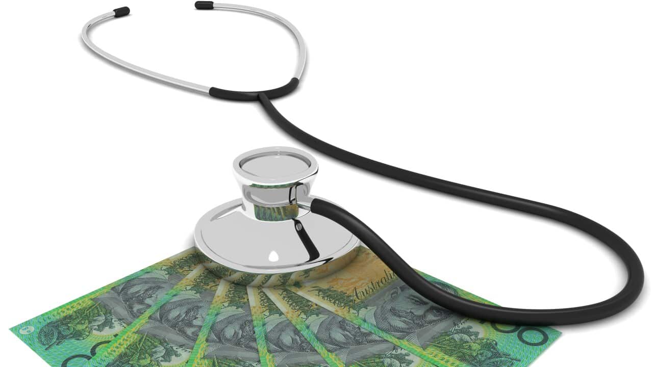 Australian money finance health insurance medicine stethoscope