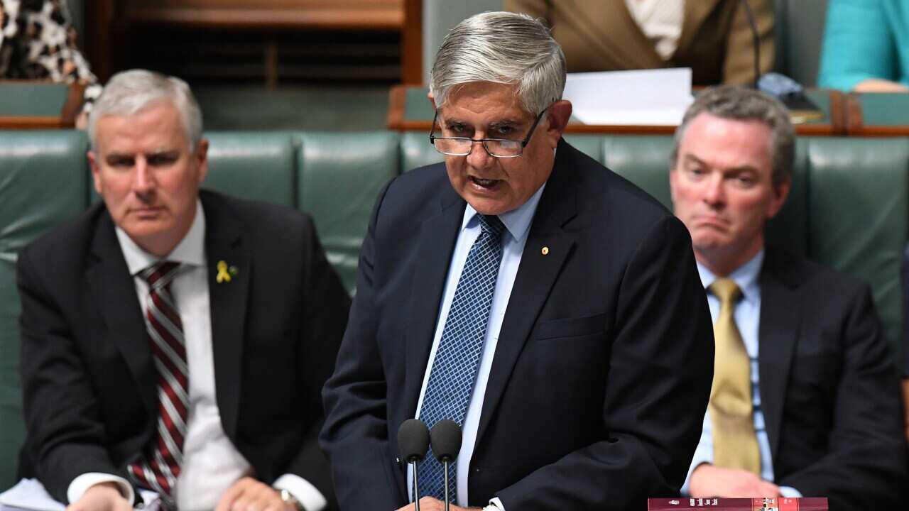 Minister for Aged Care Ken Wyatt during Question Time.
