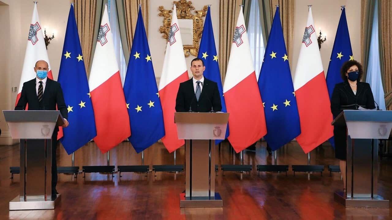 Maltese PM & Deputy PM
