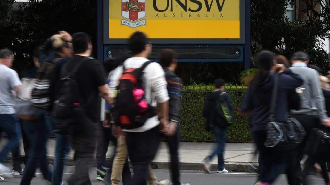Students at the University of New South Wales