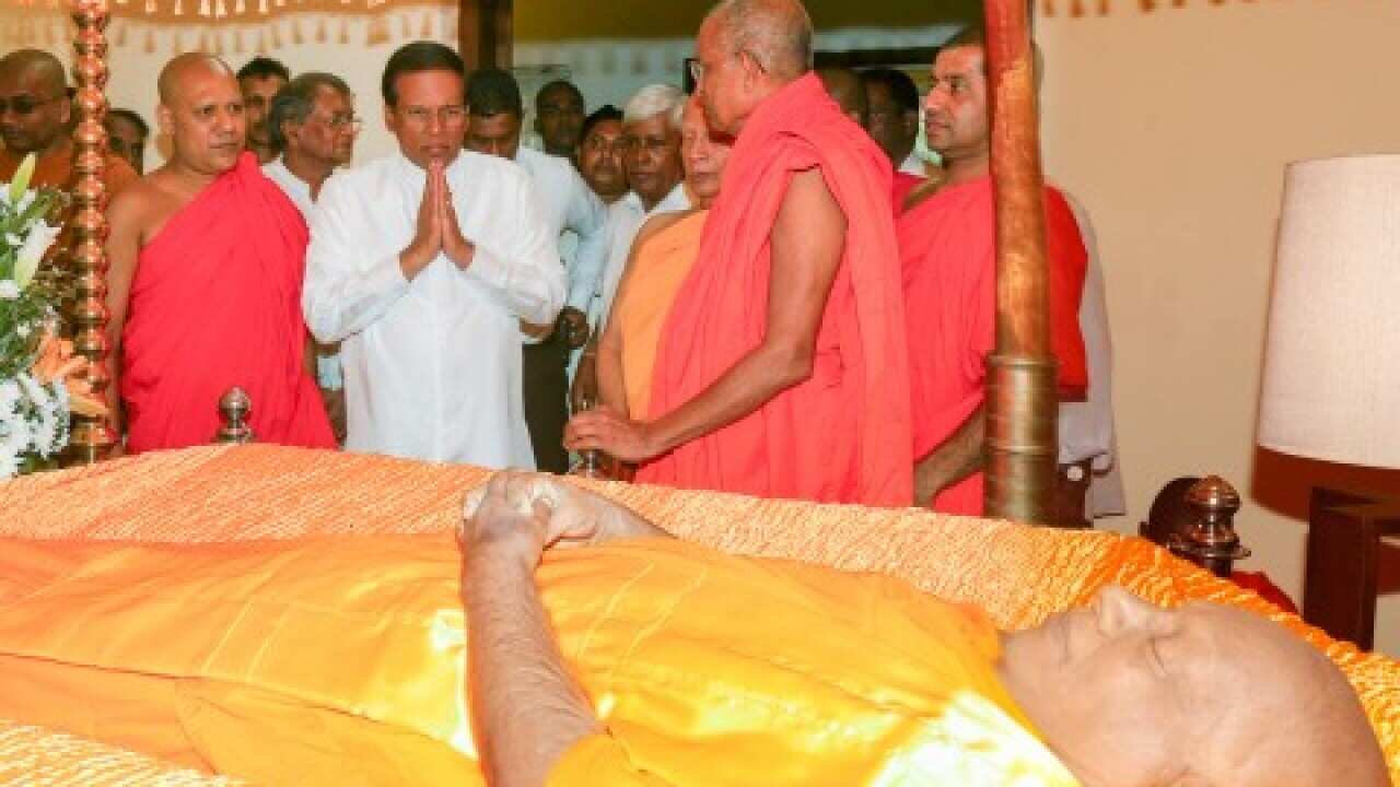 Ven.Bellanwila nayake thera’s funeral today