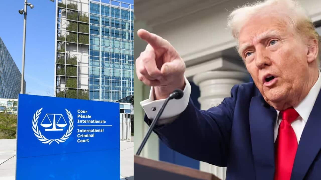US President Donald Trump has sanctioned the International Criminal Court.