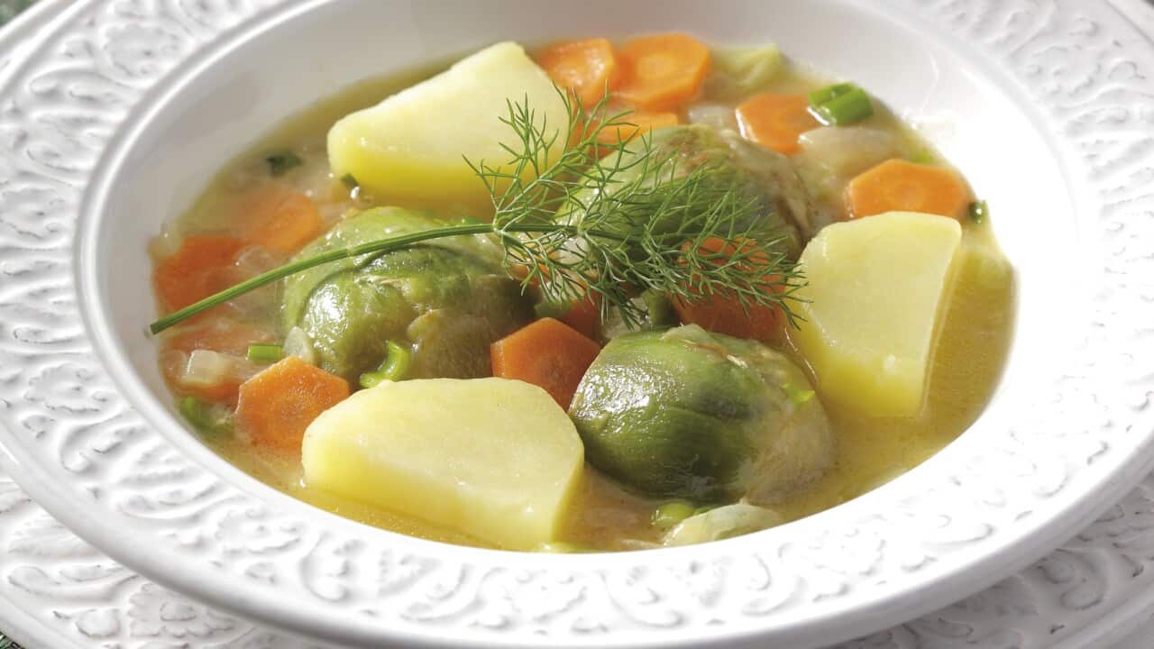 Artichokes a la polita Greek food