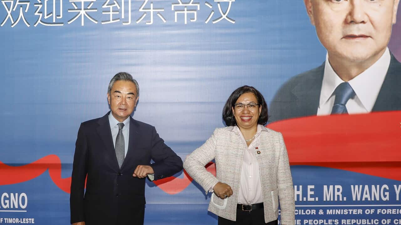 中國外長王毅已與東帝汶簽署新一系列新國務協議。