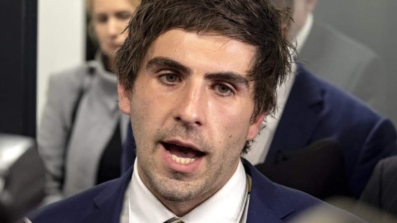 West Coast Eagles midfielder Andrew Gaff