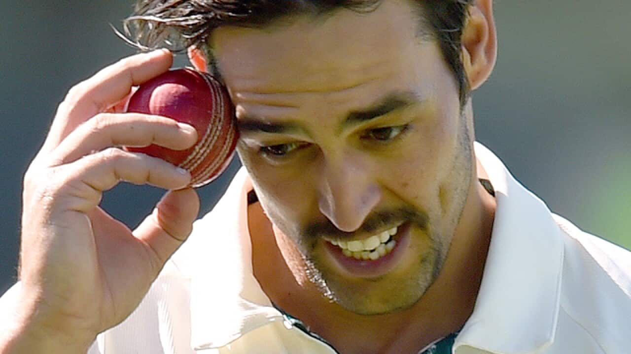 Australian bowler Mitchell Johnson