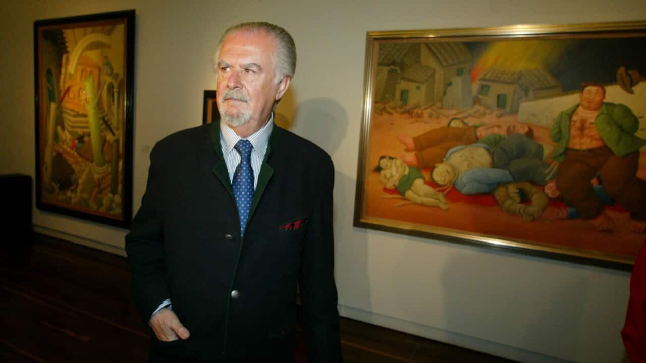 Colombian artist Fernando Botero