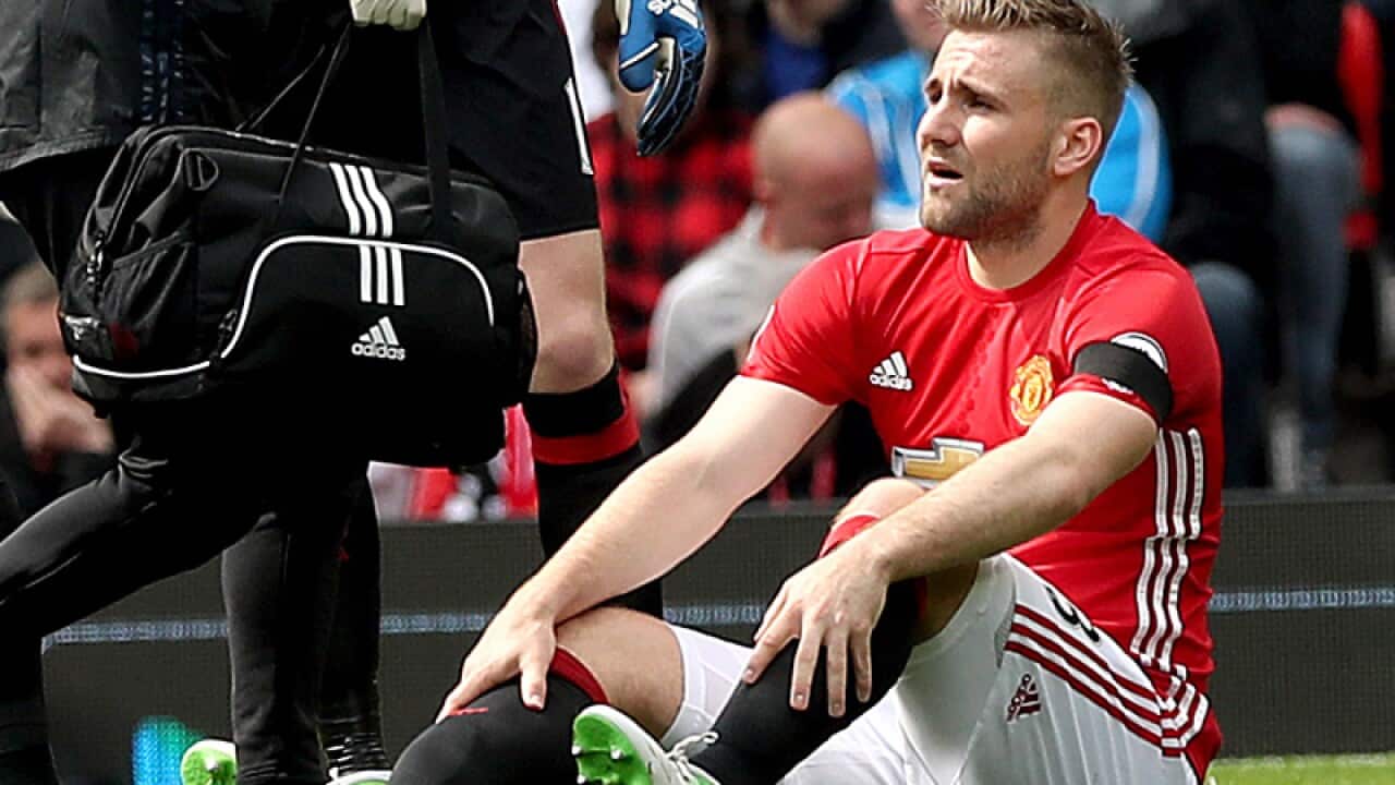 Manchester United defender Luke Shaw