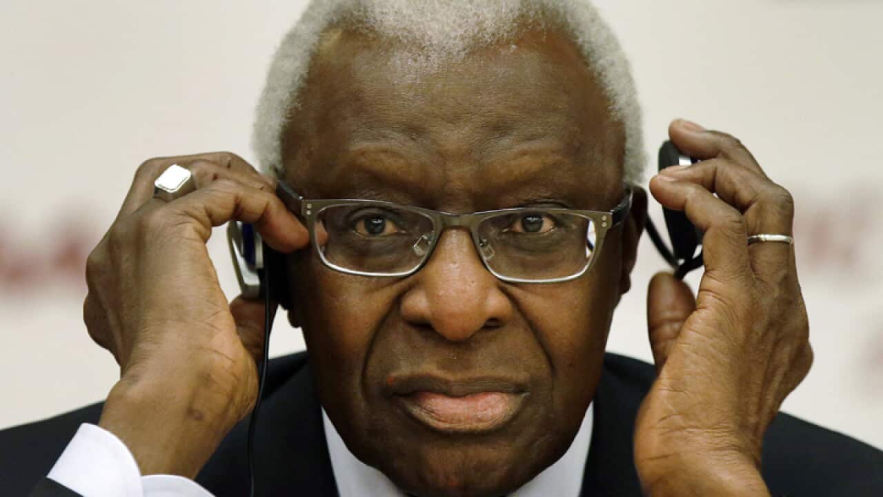 Former IAAF president Lamine Diack